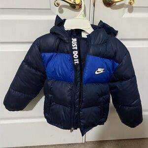Nike Navy Insulated Jacket
